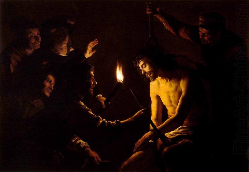 Gerard van Honthorst The Mocking of Christ china oil painting image